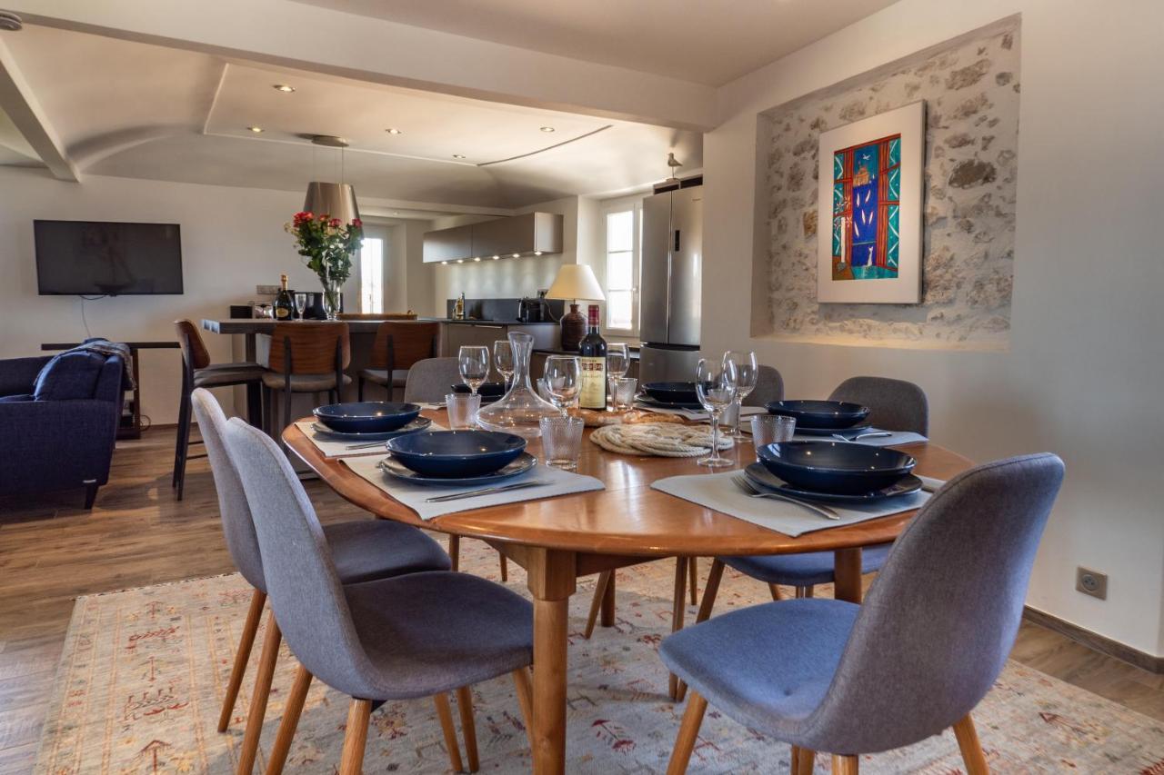 Charmant Appartement Spacieux Pour 6P Vue Mer Vieil アンティーブ エクステリア 写真