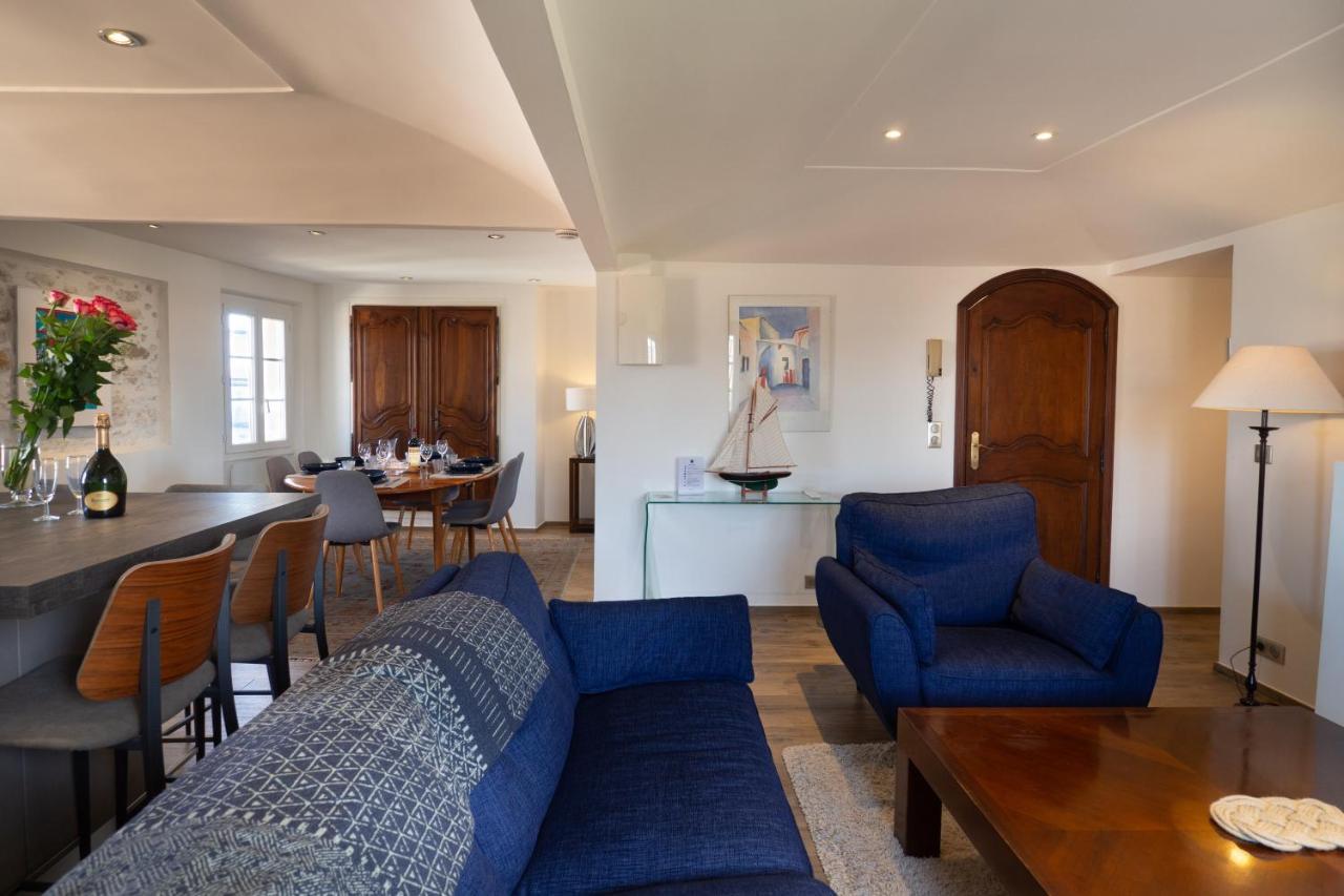 Charmant Appartement Spacieux Pour 6P Vue Mer Vieil アンティーブ エクステリア 写真