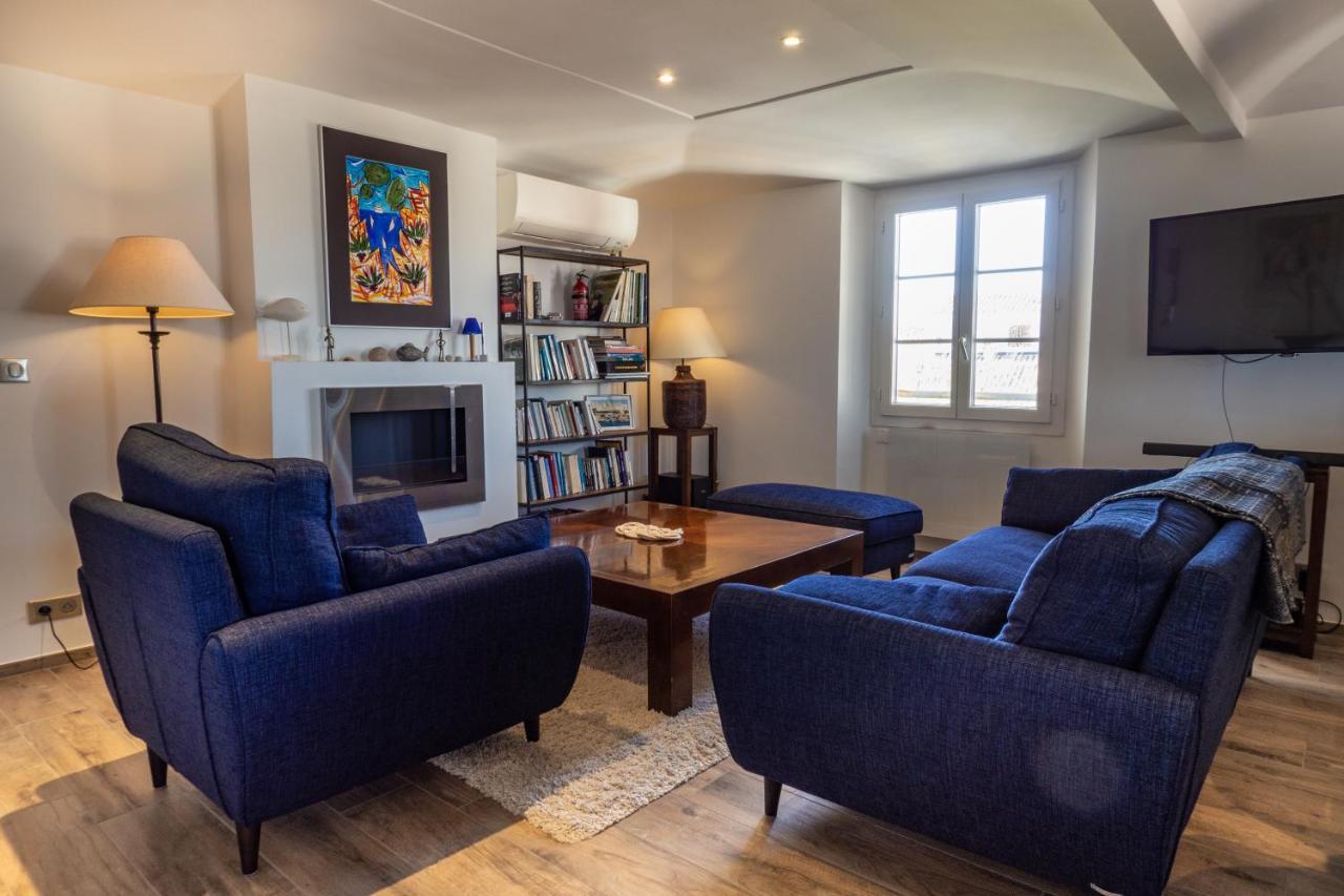 Charmant Appartement Spacieux Pour 6P Vue Mer Vieil アンティーブ エクステリア 写真