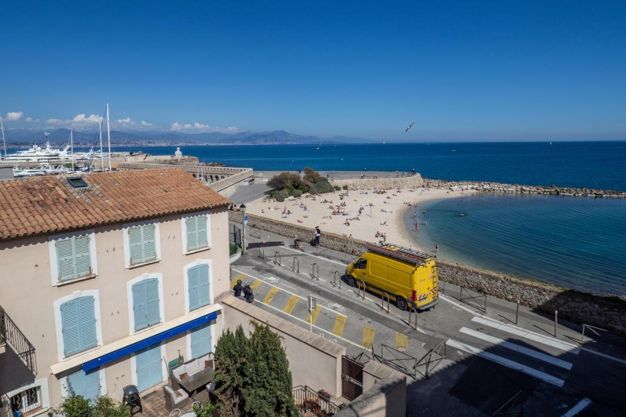 Charmant Appartement Spacieux Pour 6P Vue Mer Vieil アンティーブ エクステリア 写真
